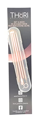 THORI | schiaccia brufoli | kit 4 pezzi attrezzo