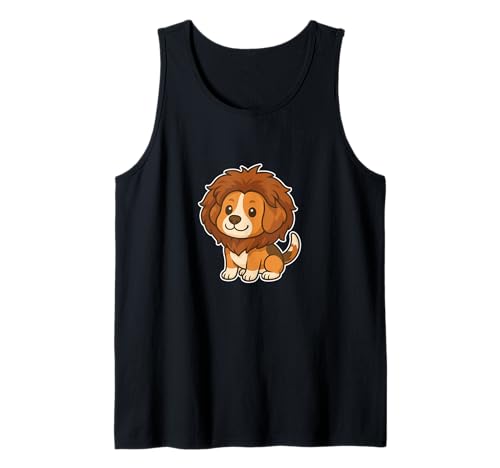 Perro Leo Zodiac Mighty Lion Mane Camiseta sin Mangas
