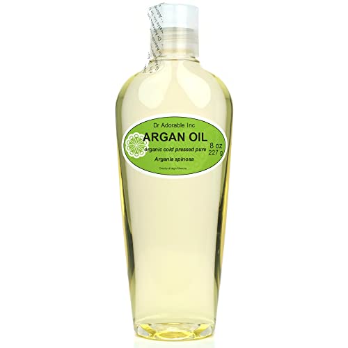 Premium Argan Marrakesh Moroccan Organic by Dr.Adorable Oil 100% Pure 8 Oz