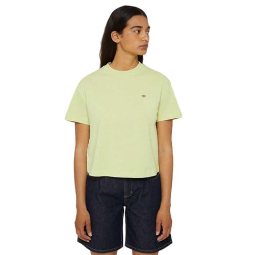 Image of Dickies Oakport Short Sleeve T-Shirt M Yellow