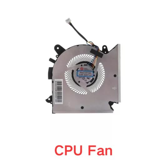 Image of High- Quality Replacement Internal CPU Cooling Fan for MSI GF63 MS-16R1 MS-16R2 GF65 GF66 GF76 Pulse GL76 MS-17L1 (BIG SIZE). Comes With Complimentary MH501 Thermal Greasen (Cooling paste).