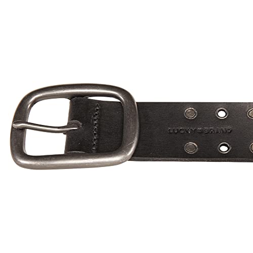 Lucky Brand Men's Genuine Leather Belt | Classic | Casual | Everyday | Western | American Heritage | Metal Buckle3