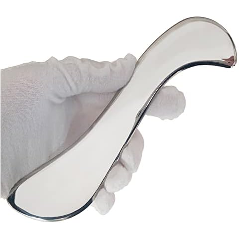 Stainless Steel Gua Sha Tools-Massage Scraping Tool for Soft Tissue Mobilization,Physical Therapy for Back, Legs, Arms(AnTiexi-03) Cover