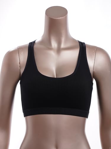 Kids Girls Training Bra Puberty Teens Bralette Cami Underwear Yoga Workout Crop Tank Tops Sportwear 5