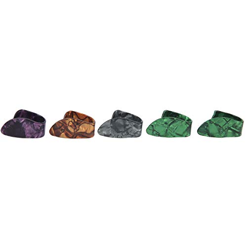 CHICIRIS Jeu de médiules de doigt de Guitare, médiators et pouce protecteur de doigt de guitare 42 pièces en silicone… - Les Beatles, Paul McCartney, John Lennon, RIngo Starr, George Harrison CHICIRIS Jeu de médiules de doigt de Guitare, médiators et pouce protecteur de doigt de guitare 42 pièces en silicone… – Image 8