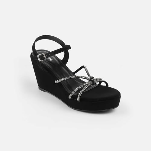 Image of Mochi Women's Elegant Wedge Heel Sandals