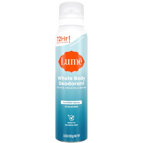 Lume Deo Spray Full Size Unscented Single