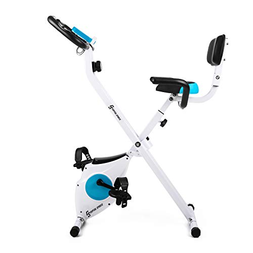 Capital Sports Azura M3 Heimtainer, F Bike mit Magnet-Widerstand, Heimtrainer-Fahrrad Klappbar, Fitness Fahrrad… – Bild 4