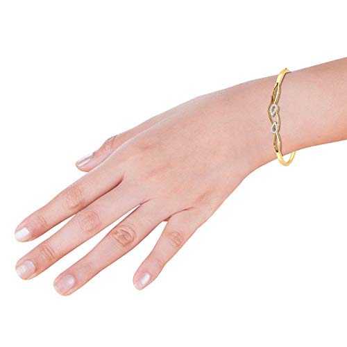 PC Jeweller Women The Yovanna 18Kt Yellow Gold & Diamond Bracelet - Image 4