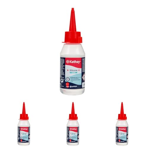 Kathay Silicona líquida, 60 ml (Paquete de 4)