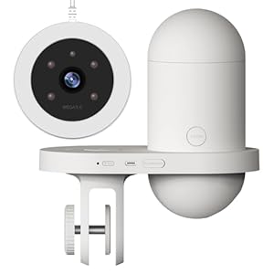 EC Technology Automatic Fish Feeder with 2K HD Camera, Intelligent Fish Food Dispenser with APP, Visual Vacation Feeder, WiFi Timer Auto Fish Feeder Suitable for Fish Tanks and Aquarium