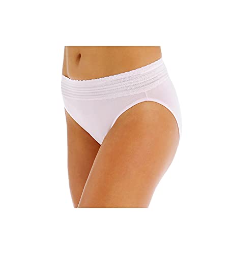 Image of Warner's womens No Pinching No Problems Dig-free Comfort Waist With Lace Cotton Hi-cut Rt2091p