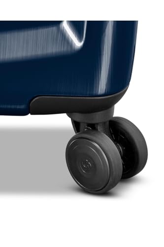 Image of Samsonite Winfield 2 Hardside Luggage with Spinner Wheels, Brown, One Size, Winfield 2 Hardside Luggage With Spinner Wheels, Navy, 2 Pc Set (S +M) / (57 + 68 cm) / (20 + 24 inch), Modern