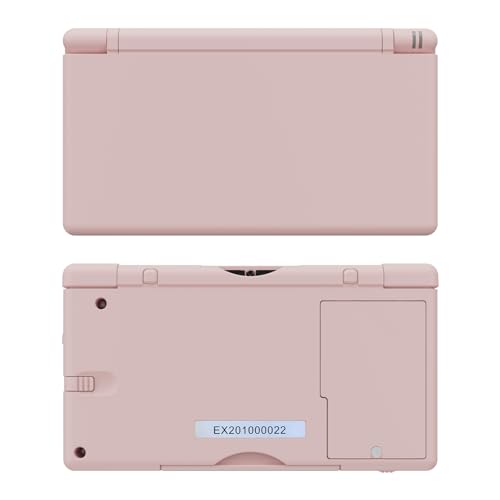 Image of eXtremeRate Replacement Full Housing Shell for Nintendo DS Lite, Custom Handheld Console Case Cover with Buttons, Screen Lens for Nintendo DS Lite NDSL - Cherry Blossoms Pink