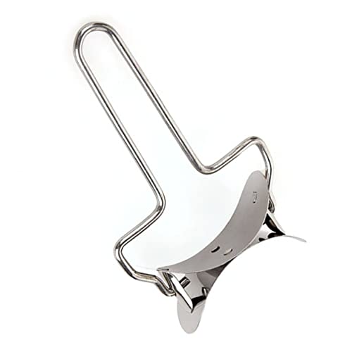 Homoyoyo Sturdy Stainless Steel Dough Press Dumpling Wrapper Molding Tool Ravioli Maker Easy Rolling and Cutting