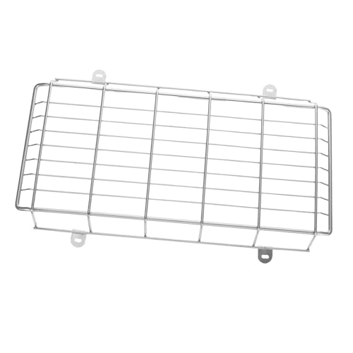 POPETPOP Wall-mounted Emergency Sign Protector School Sign Lights Metal Exit Wire Guard Reusable Safety Cover