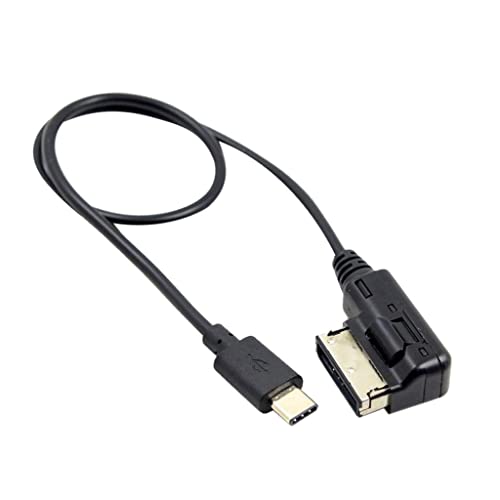 Image of Portable USB-C USB 3.1 Type-C Charger Cable AMI Cord Fit VW AUDI A3 A4 A5 Car Electronics Accessories