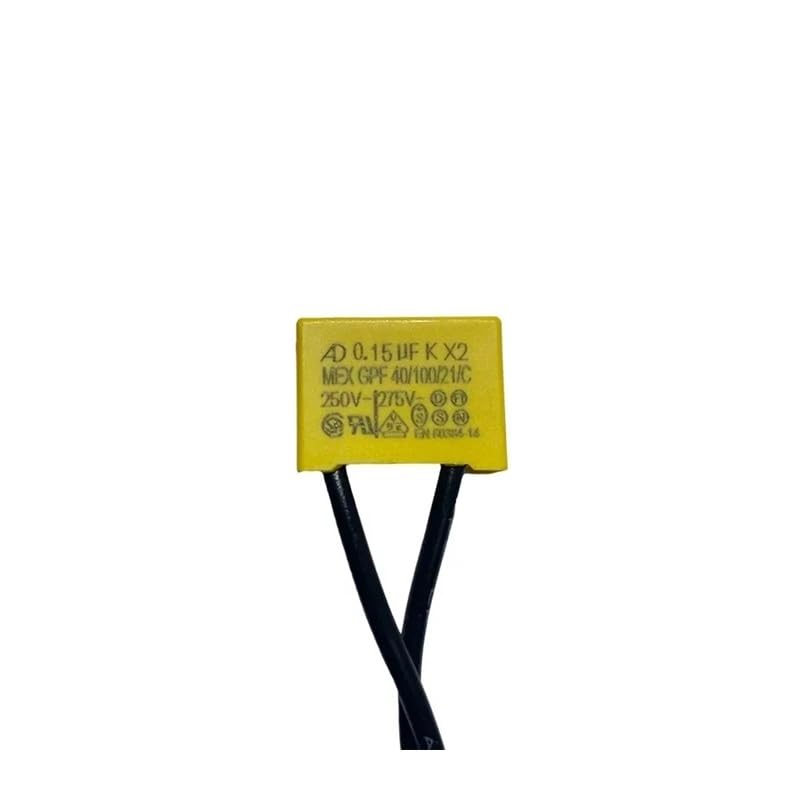 5PCS AD K X2 capacitance Tape line 0.1uF 0.15uF 0.22uF 0.33uF 0.47uF 250V-275V Housing Flexible wire capacitor OSBCMZGE(5pcs 0.33UF)