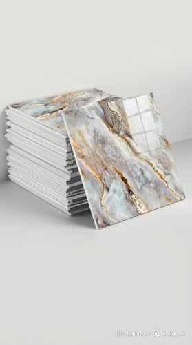 Image of WALLVEAR PE Foam Marble Wall Panel Sheet (30, WW-AM-0121)