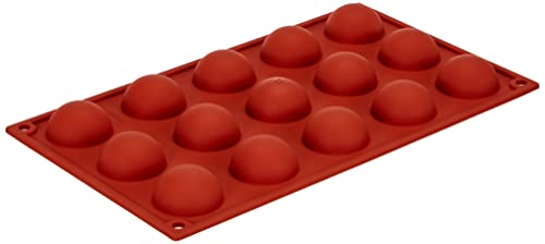 Silikomart Silicone Classic Collection Mold Shapes, Semi-Sphere, Small #TOP1