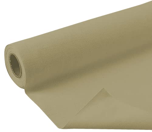 Image of 60 inch Wide Dyed Cotton Duck Canvas Fabric Cloth, 10 oz, Beige Color