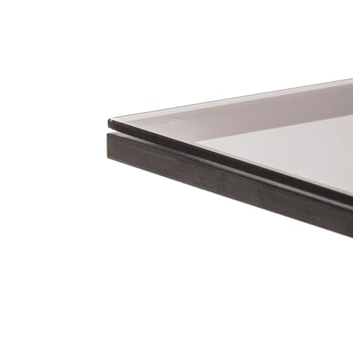 Mesa auxiliar de sofá HV negro de 40x35x51cm para mueble de salón y habitación 5