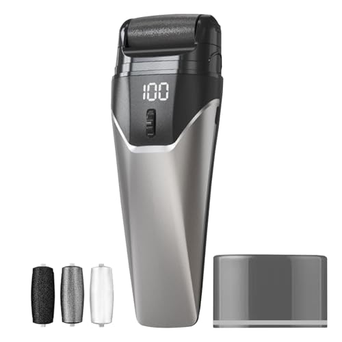 Bohany Lima eléctrica para pies, con carga USB, herramienta de pedicura automática para uso en interiores y exteriores, raspador de pies para madre, padre, esposa