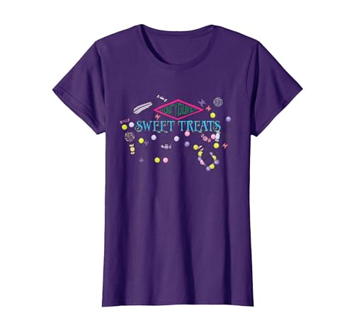 Image of Harry Potter Honeydukes Sweet Treats T-Shirt, Women, Purple, XX-Large