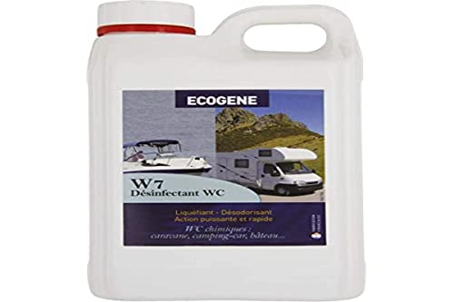 ECOGENE - W7 Désinfectant WC, Action puissante et rapide - 1L Cover