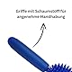 ATC Handels GmbH Massageroller mit 2 Bällen - Igelball 9 cm - für entspannende Massagen - Ideales Werkzeug für Muskelentspannung und Fußmassage, einfach zu handhaben und effektiv
