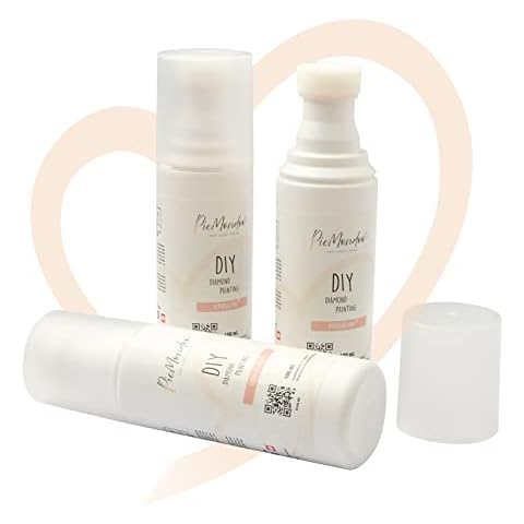 Picmondoo Diamond Painting Versiegelung 100ml - Das Original Diamond Painting Zubehör - Transparentes Diamant Painting Zubehör zur Fixierung & Versiegelung von Diamanten Cover