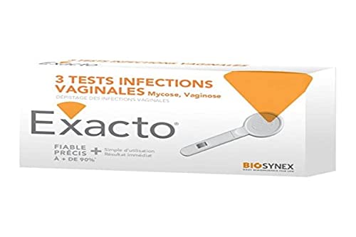 DECTRA PHARM 1 Boite contet 3 Tests Infections Vaginales Fiable 90%