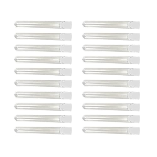 CPAOWEHF Klare Nadelflaschen mit Kappen