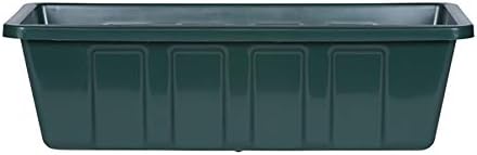 Novelty 203459 2181 18" Green Flower Box Planter, Inch