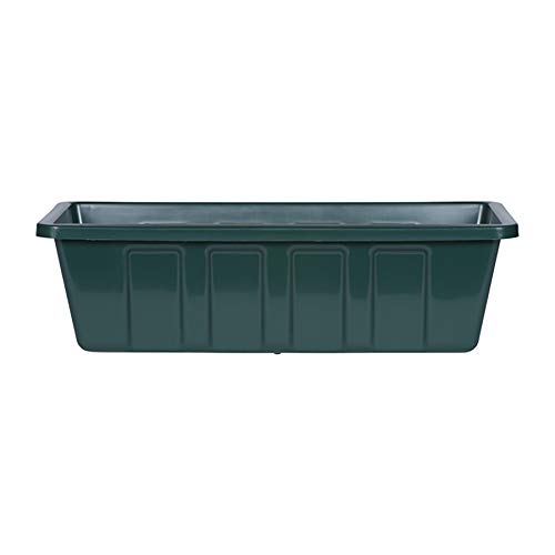 Novelty 203459 2181 Green Flower Box Planter, 18-Inch
