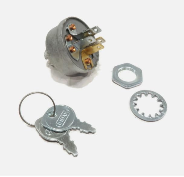 KYHHL Ignition/Starter Key Switch 1-543070 128010?Replacement for Bobcat OEM