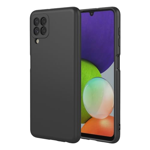 Coque Galaxy A22 4G antichoc et anti-rayures en silicone noir
