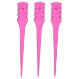 LIFKOME 3 pezzi Pettine per Capelli Professionale Doppia Punta per Donna e Uomo Leggero e Multifunzionale per Taglio Rifinitura e Styling Preciso