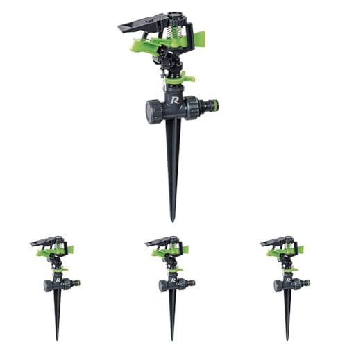 RIBIMEX - PRA/AB.1410 - Irrigatore a battente su puntale (Confezione da 4)