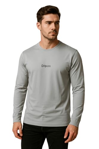 Image of Men's Crew Neck T-Shirt | Premium Polyester Fabric | Breathable, Lightweight, Stylish Activewear for Gym, Training & Casual Wear