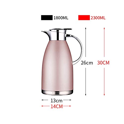 Thermische Karaffen, Roestvrijstalen geïsoleerde koffiezetapparaat - Dubbele vacuüm geïsoleerde thermosfo's en… - Image 3