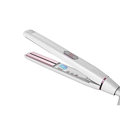 Plancha de Pelo Cerámica con Turmalina, Plancha y Rizador Eléctrico con Iones Negativos, Herramienta de Estilizado para Alisado y Rizado miniatura 1