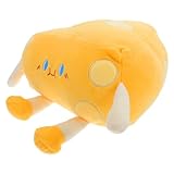 Veemoon Käse-sofakissen Aus Plüsch Niedliches Käseform-Design Weiches Und Komfortables Kissen Als Zimmerdeko Für Wohnzimmer Oder Küche Entzückendes Stofftier Zum Dekorieren