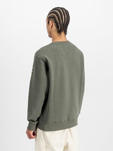 Sweater Alpha Industries Homme : le pull col rond qui ne se déforme jamais - 5