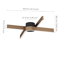 EGLO connect.z Smart-Home LED Deckenleuchte Folcino-Z, Deckenlampe dimmbar – Ansicht 7