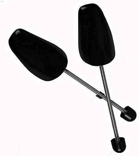 5 Pairs Plastic Men and Women Traditional Shoe Tree Shaper Boot Holder Stretcher with Tension Spring Coils