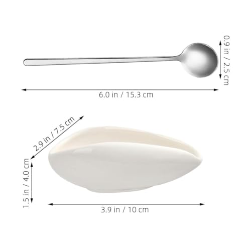 Cucharas medidoras de café multiusos duraderas con base elegante de hierro 3