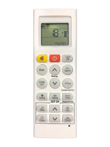 Image of Upix AC Remote No. 36P (No Backlight), Compatible /Replacement for LG AC Remote (Exactly Same Remote Will Only Work)