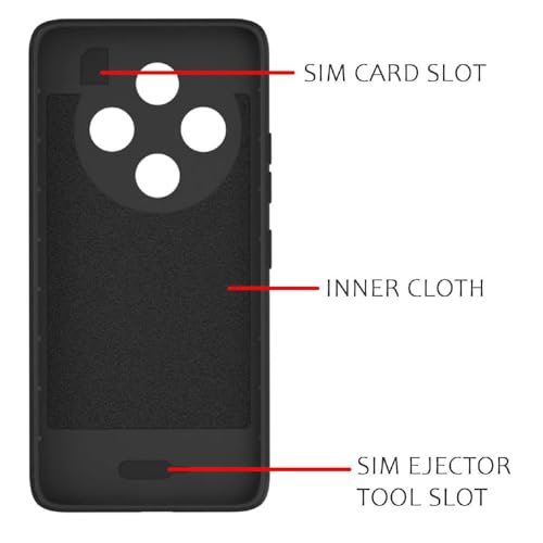 Image of Shockproof Case for Oppo F27 Pro 5G / F27 Pro Plus 5G | Full Camera Protection | TPU Flexible Back Cover for Oppo F27 Pro 5G / F27 Pro Plus 5G (Matte Black)