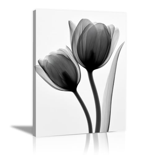 Decoración de pared bohemia con cuadros abstractos en blanco y negro enmarcados de 20x30cm